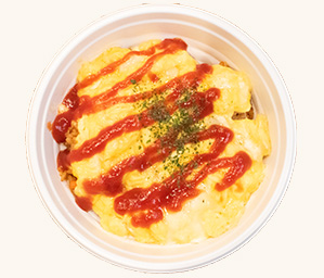 オムライス丼