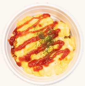 オムライス丼